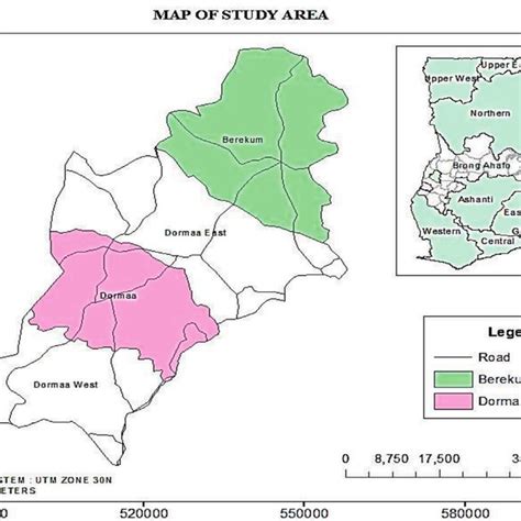 2 Greater Accra Metropolitan Area Gama Showing Residential Areas Download Scientific Diagram