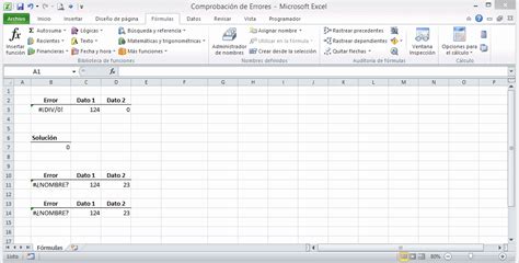 Errores En Excel Conoce Cu Les Son Y C Mo Corregirlos Off