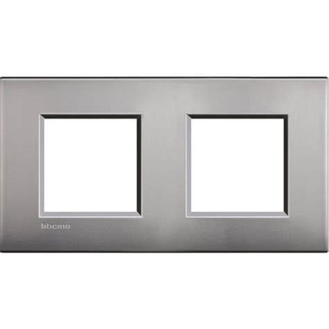 Placa Embellecedora Livinglight Air De Color N Quel Satinado X