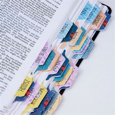 Pesta As Laminadas De La Biblia Para Estudio Dise O Floral Con