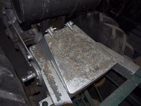 Very Large Motorized Single Bottom Plow