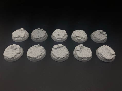 Scenic Resin Bases Druidic Realms 32mm Shadows Edge Miniatures