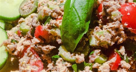 Sardine Salad With Olives And Tomatoes Paleo Whole30 Low Carb