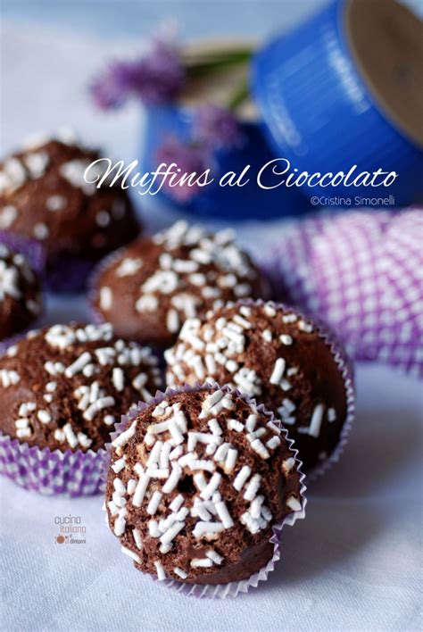 Muffins Al Cioccolato Fondente Ricetta Semplice