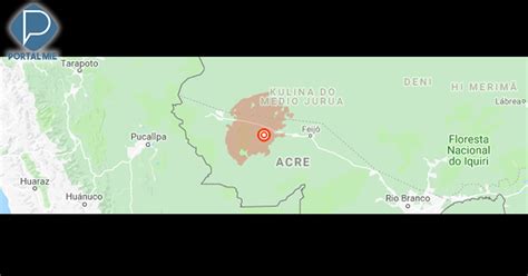 Terremoto de 6 8 graus é registrado no Acre Portal Mie