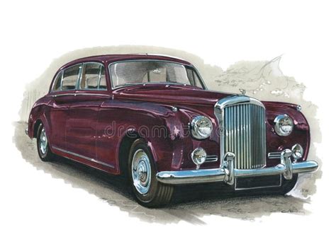 Bentley Silver Cloud Ii Editorial Stock Image Illustration Of Cloud