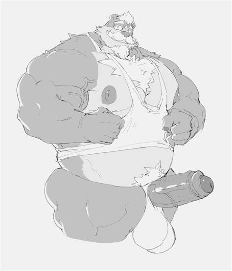 Rule 34 2022 5 Fingers Anthro Balls Bear Beard Belly Big Balls Big Muscles Big Penis Body Hair