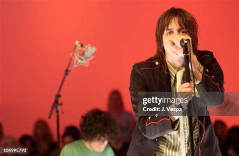 Julian Casablancas Of The Strokes Performs During Mtv2 2 Bill