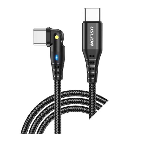 Kabel do ładowania USB TYP C PD 3A 60W obrotowy 12599729740