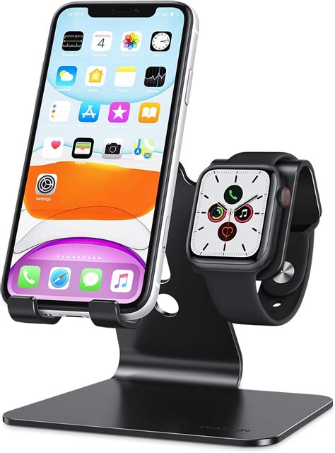 Omoton En Soporte Para Iphone Y Apple Watch Tel Fono M Vil Y Reloj