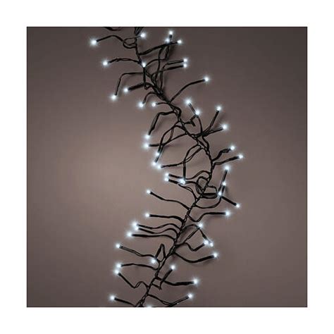 Guirlande Lumineuse Cluster Twinkle 27m 3000 LEDs Blanc Froid 8 Jeux