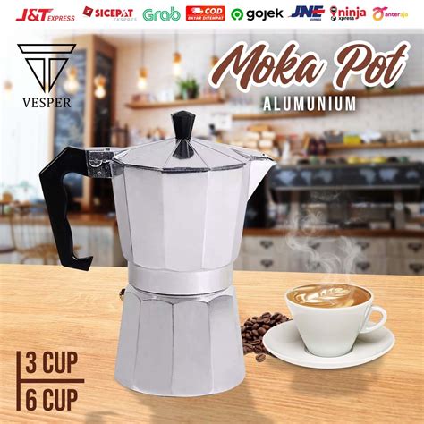 Jual Mokapot Coffee Cup Dan Cup Mokapot Kopi Mokapot Maker Cup