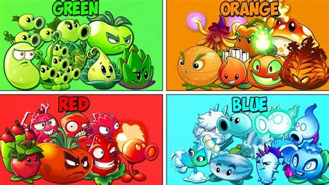 Plants Vs Zombies Challenge Tournament Color Plant Teams Who