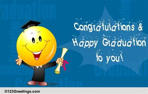 Congratulations And Happy Graduation Free Congratulations Ecards 123