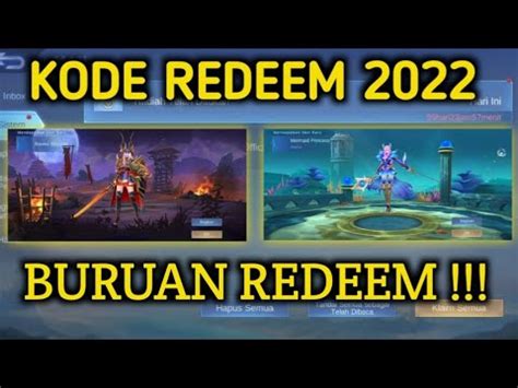 Kode Redeem Ml Hari Ini Code Redeem Ml Hari Ini Code Redeem Ml 2022