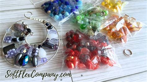 Diy Rainbow Beaded Sun Catcher With Soft Flex Craft Wire Indigo Free