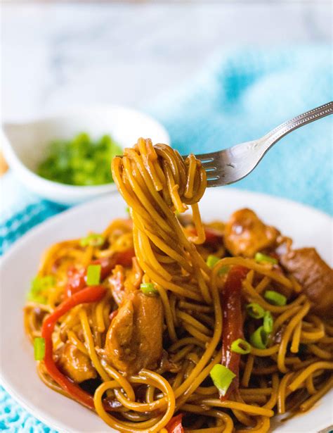 Slow Cooker Honey Garlic Chicken And Noodles Set 2 16 Life With The Crust Cut Off