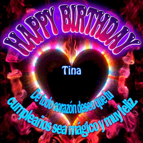 🎂happy Birthday Circular Tina