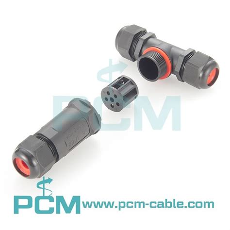 Customized 3 Pin T Shape IP67 Waterproof Connector Suppliers