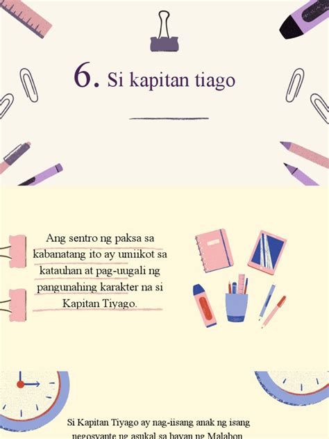 Si Kapitan Tiago | PDF