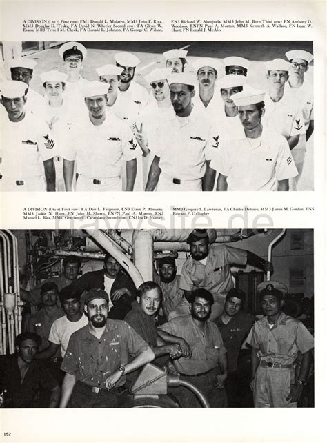 Uss Oriskany Cva 34 Westpac Cruise Book 1973 74 Engineering Department