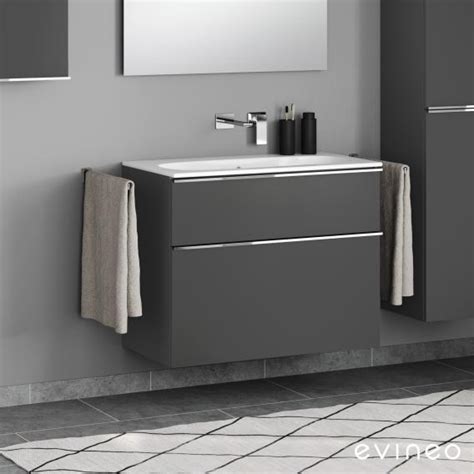 Geberit Acanto Slim Lavabo Avec Meuble Sous Vasque Evineo Ineo L