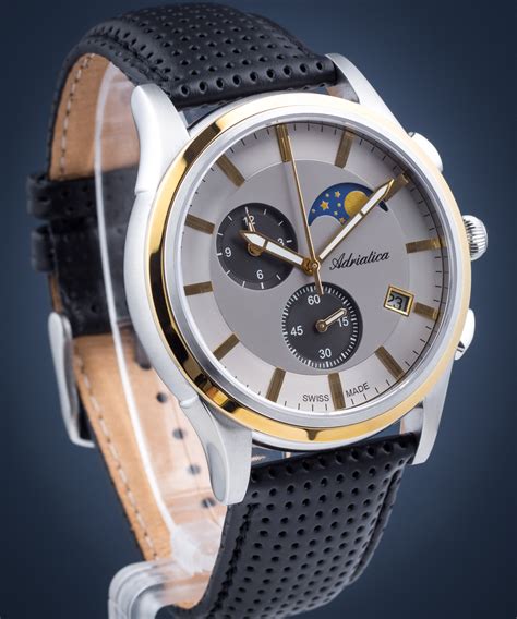 Adriatica A Ch Zegarek Moonphase Chronograph Zegarownia Pl