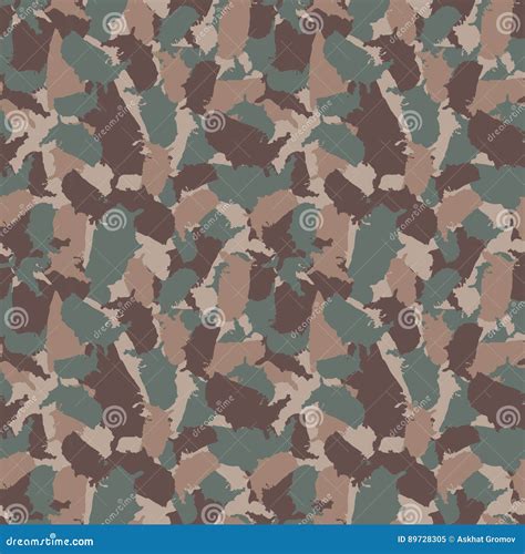 Teste Padrão Sem Emenda Do Camo Original Da Forma Dos EUA Camuflagem