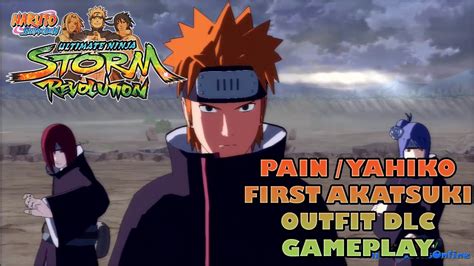 Pain Yahiko First Akatsuki Outfit DLC Gameplay Naruto Shippuden