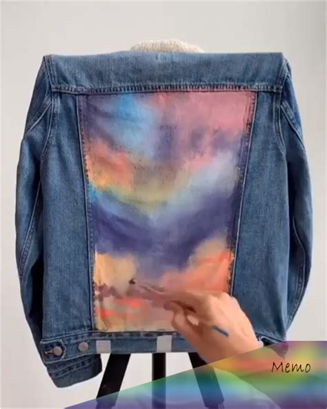 Jul 26 2019 This Colorful Painting Transforms Your Old Jacket Into A