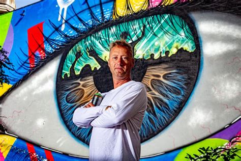 Look Up Street Art Festival Spectacular Mural By My Dog Sighs Taking