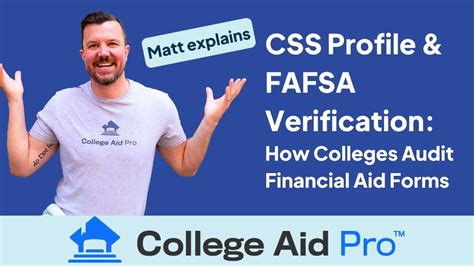 Css Profile Fafsa Verification How Colleges Audit Financial Aid