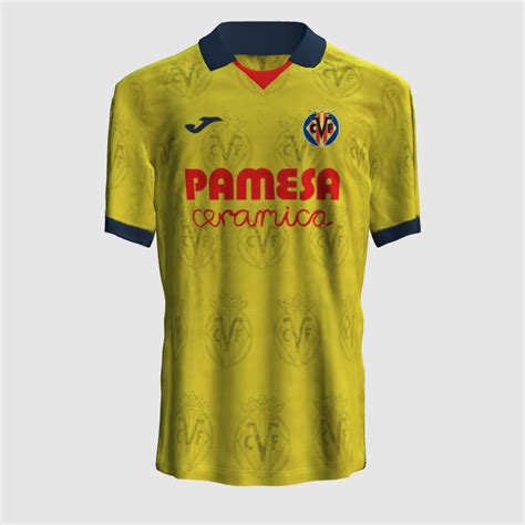 Villarreal Home FIFA 23 Kit Creator Showcase