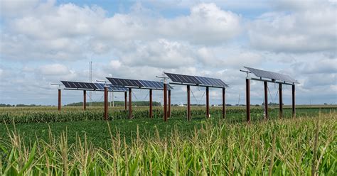 Validated Simulations Optimize Solar Power Generation With Row Crops