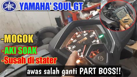 Mogok Dan Aki Kering Tiba Tiba Drop Ga Bisa Stater Soul Gt Mio J Mio