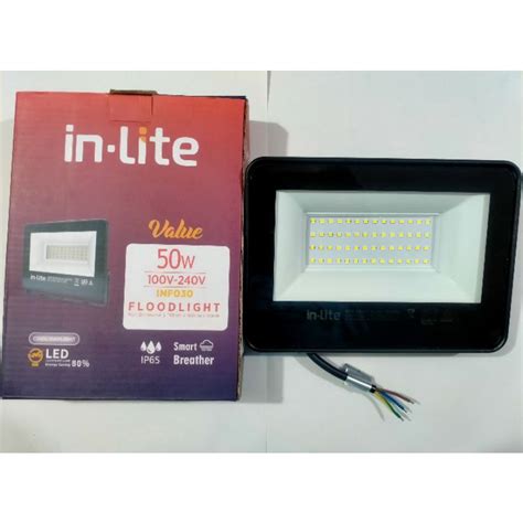 Jual Lampu Sorot Led Watt Floodlight In Lite Inf Shopee Indonesia