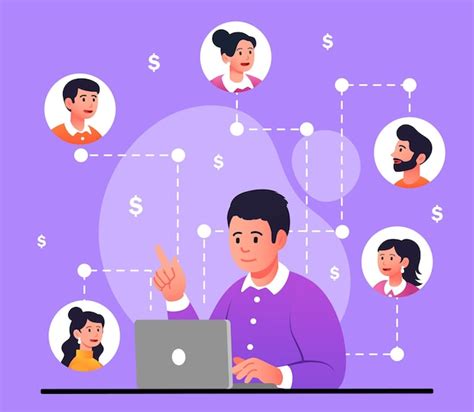 conceito de gerente financeiro vetor premium