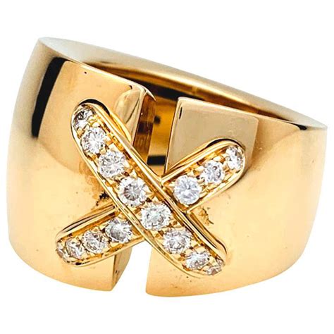 Bague Chaumet Liens Grand Mod Le Or Jaune Diamants Ref