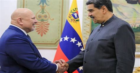 El Fiscal De La Cpi Se Reunió Con El Dictador Nicolás Maduro En Medio De Investigaciones Por