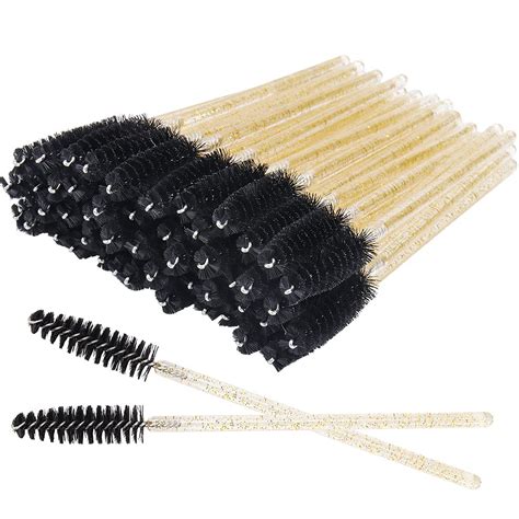 Amazon Pack Glitter Mascara Wands Disposable Eyelash Spoolie