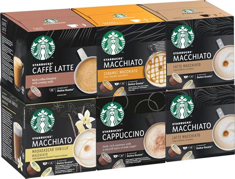 Starbucks Confezione Assortita Di Bevande Con Latte Di Nescafe Dolce