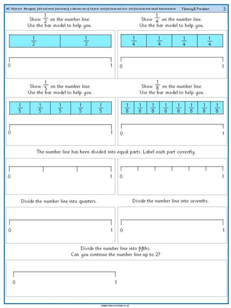 Recognise Find And Write Fractions Of A Discrete Set Of Objects Unit