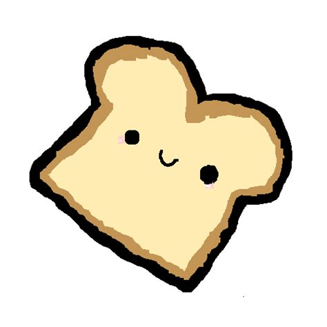 Pixilart - Derpy Kawaii Bread by Beeepbeep