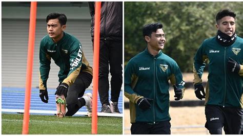 7 Potret Latihan Perdana Pratama Arhan Di Tokyo Verdy Jadi Sorotan