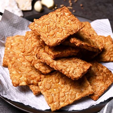 Simple Crispy Fried Tempeh Gluten Free Dairy Free Vegan Taste Of Nusa