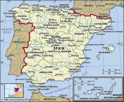 Spain History Map Flag Population Currency Climate And Facts