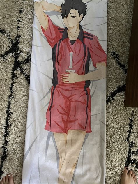 Haikyuu Hq Kuroo Tetsurou Anime Dakimakura Body Pillow Cover Ebay