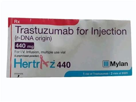 440mg Hertraz Trastuzumab Injection At Rs 14000 Piece Sambhaji Nagar