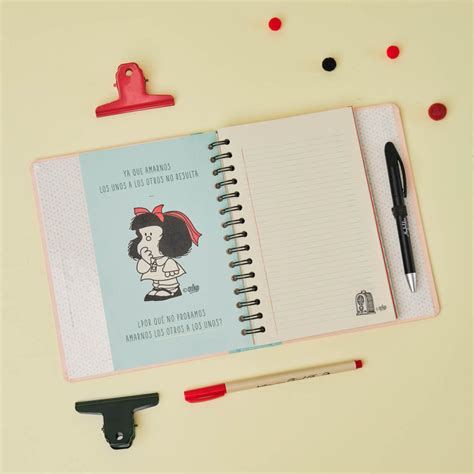 Cuaderno Decorado Mafalda Hojas