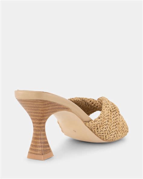 Buy Maeve Natural Raffia Heels Online At Shoe Connection